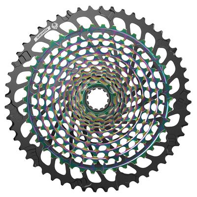 SRAM, XG-1299 Eagle C1, Cassette, Rainbow, Speed: 12, 10-52T, XD