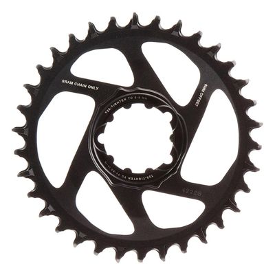 SRAM, X-SYNC 2 SL XX1 Eagle Lunar Grey 6mm, Chainring, Teeth: 34, Speed: 12, BCD: Direct Mount, Single, Alloy, Grey