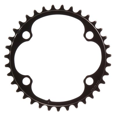 SRAM, Force AXS 2x, Chainring, Teeth: 35, Speed: 12, BCD: 107, Bolts: 4, Inner, Aluminum, Black