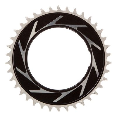 SRAM, Eagle T-Type Thread Mount 0mm Offset, Chainring, Teeth: 38, Speed: 12, BCD: Thread Mount, Aluminum, Black
