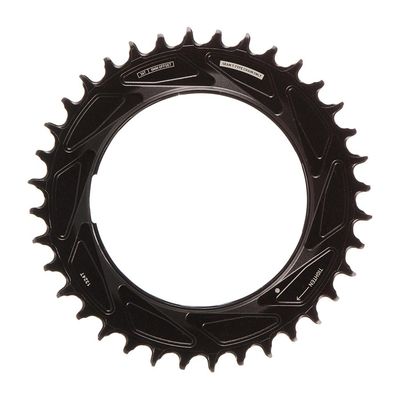 SRAM, Eagle T-Type Thread Mount 0mm Offset, Chainring, Teeth: 36, Speed: 12, BCD: Thread Mount, Aluminum, Black