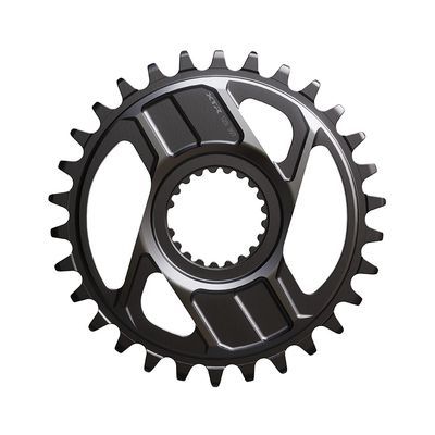 Shimano, XTR SM-CRM96, Chainring, Teeth: 30, Speed: 12, Front, Aluminum, Black, ISMCRM96AA0