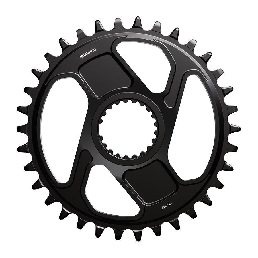 Shimano, XT SM-CRM86, Chainring, Teeth: 34, Speed: 12, Front, Aluminum, Black, ISMCRM86A4