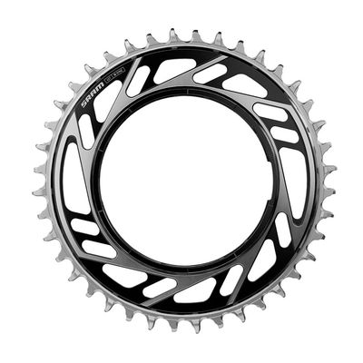 SRAM, Road Thread Mount E1, Chainring, Teeth: 44, Speed: 12/13, BCD: Thread Mount, Aluminum
