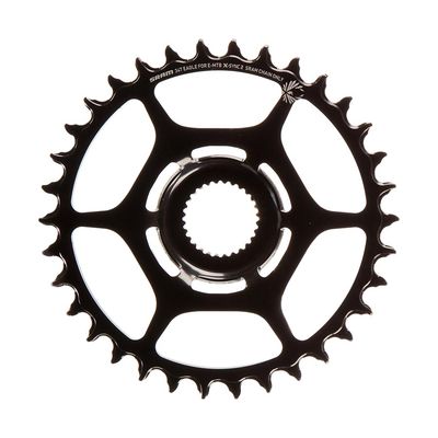 SRAM, X-SYNC 2 Bosch, Chainring, Teeth: 34, Speed: 12, BCD: Direct Mount, Single, Steel, Black