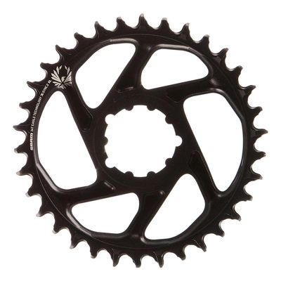SRAM, X-SYNC 2 SL 3mm, Chainring, Teeth: 34, Speed: 11/12, BCD: Direct Mount, Single, Aluminum, Black