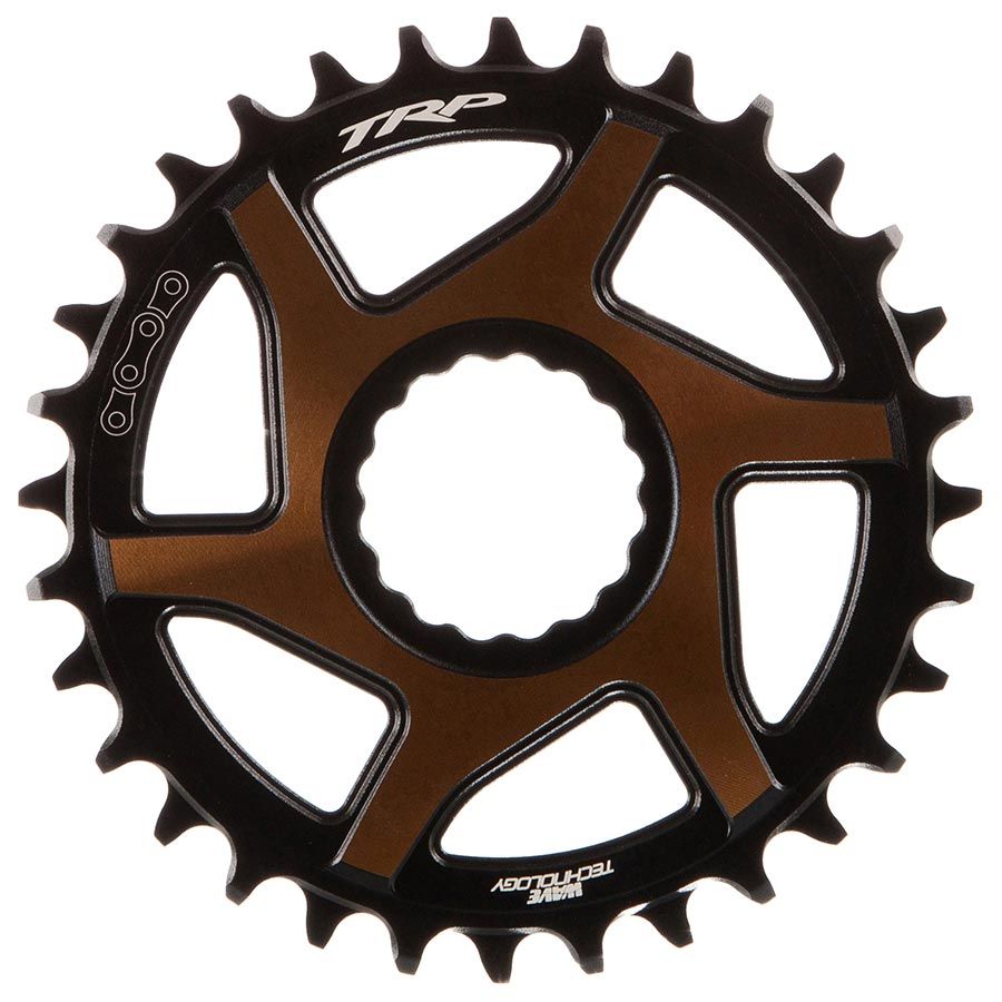 TRP, EVO 12 CR-M9050, Chainring, Teeth: 32, Speed: 12, BCD: Direct Mount, Front, Aluminum, Black