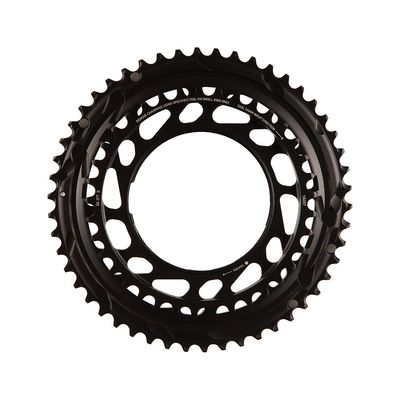 SRAM, Force E1 2x Thread Mount, Chainring, Teeth: 50/37, Speed: 12, BCD: Thread Mount, Black