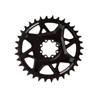 SRAM, S1000 Aluminum 8 Bolt, Chainring, Teeth: 34, Speed: 12, BCD: Direct Mount, Bolts: 8, Aluminum, Black