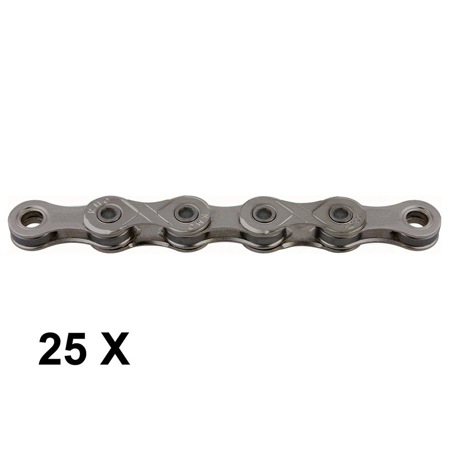 KMC, X11 GY/GY, Chain, Speed: 11, 5.5mm, Links: 118, Grey, BULK 25