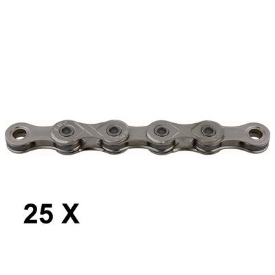 KMC, X11 GY/GY, Chain, Speed: 11, 5.5mm, Links: 118, Grey, BULK 25