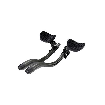 Zipp, Vuka Clip Carbon A1, Aero Handlebar, Below Bar Mount, Rise: 110mm, Black, 00.6618.174.001