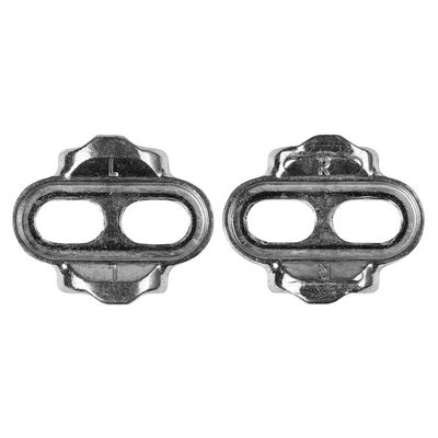 crankbrothers, Standard Release Cleat, Cleats, Compatibility: crankbrothers SPD, Float: 0°, Silver, Pair
