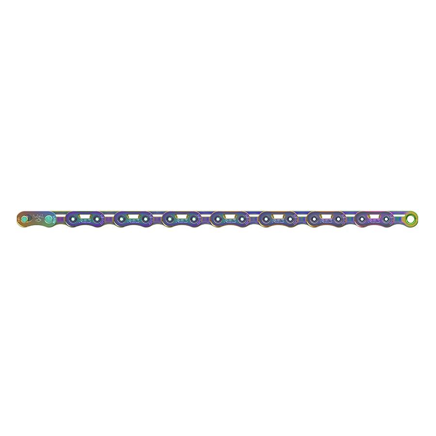 SRAM, Red FlatTop E1, Chain, Speed: 12/13, Links: 126, Multicolor