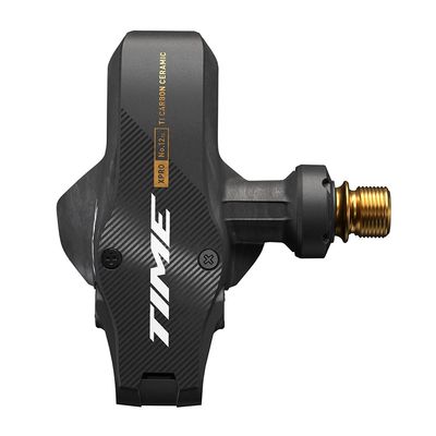 TIME, XPRO 12SL C1 53mm, Pedals, Body: Carbon, Spindle: Titanium, 9/16'', Carbon Gold, Pair
