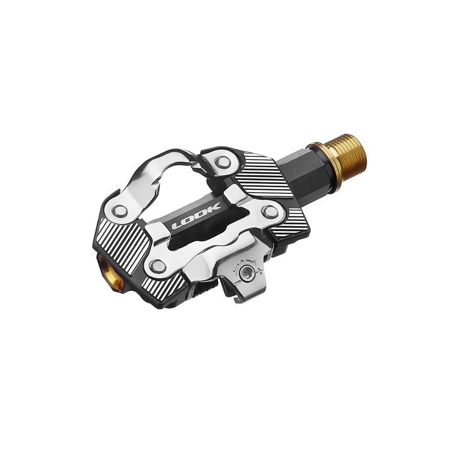 Look, X-One-G Ti, Pedals, Body: Aluminum, Spindle: Titanium, 9/16'', Black, Pair