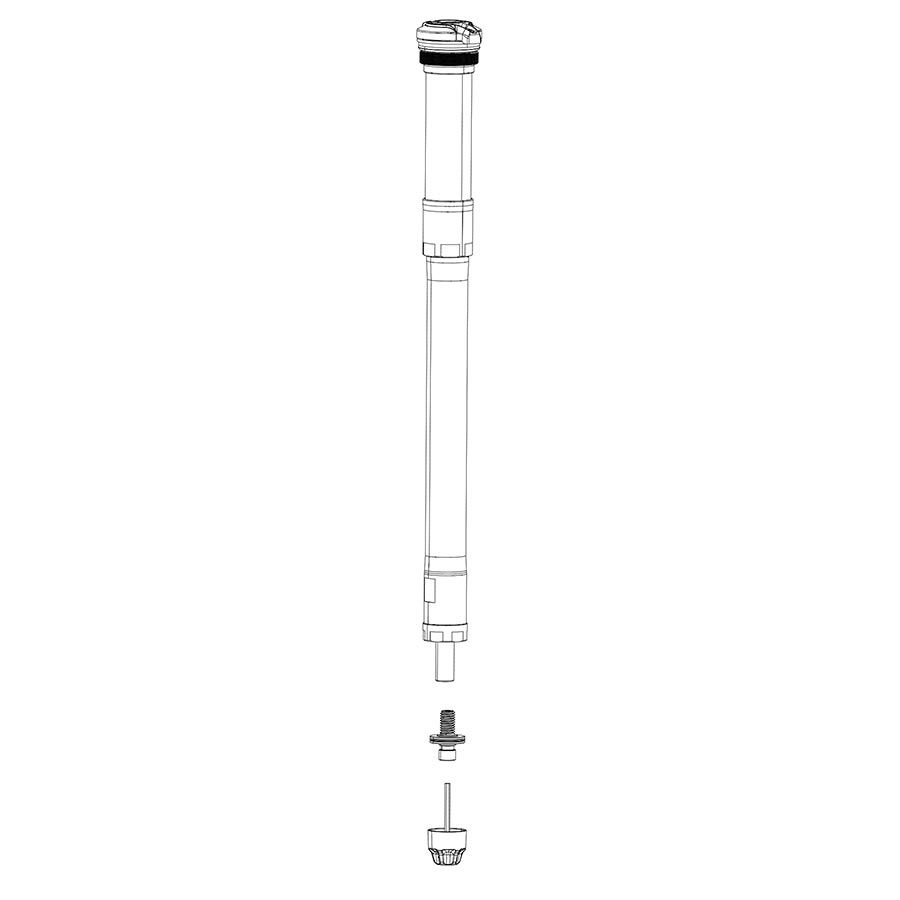 RockShox, Damper for Pike DJ 100 Crown B1, 11.4018.009.080