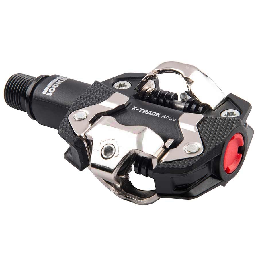 Look, X-Track Race, MTB Clipless Pedals, Composite body, Cr-Mo axle, 9/16'', Black