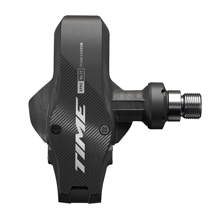 TIME, XPRO 12 C1 57mm, Pedals, Body: Carbon, Spindle: Titanium, 9/16'', Carbon Silver, Pair