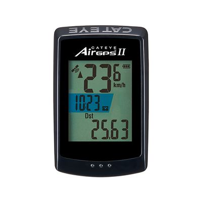 CatEye, Air GPS II, Computer, Magnetless Cadence, Black