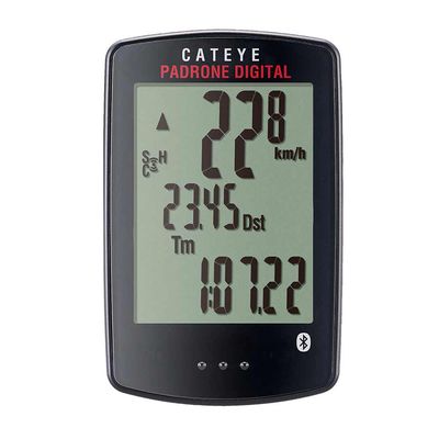 CatEye, Padrone Digital, Computer, GPS: No, HR: Optional, Cadence: Optional, Black