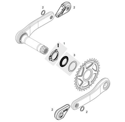TRP, Crank Cover Kit