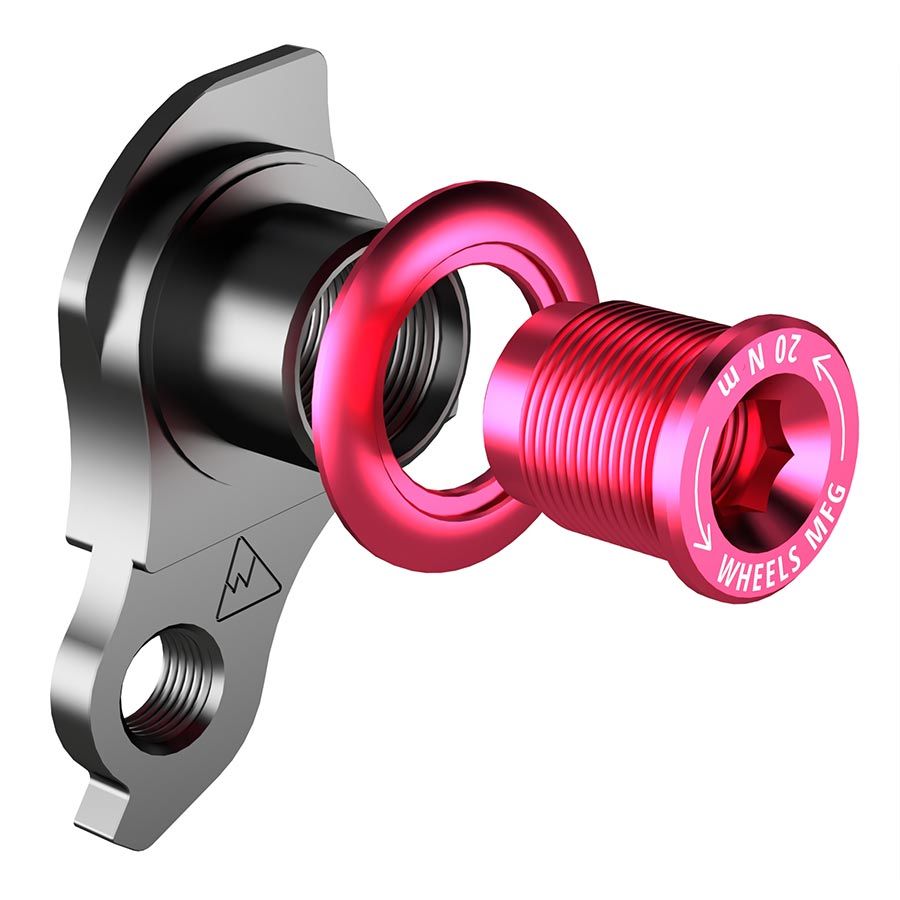 Wheels Manufacturing, DROPOUT-487, Derailleur Hanger, Pink