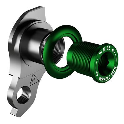 Wheels Manufacturing, DROPOUT-487, Derailleur Hanger, Green
