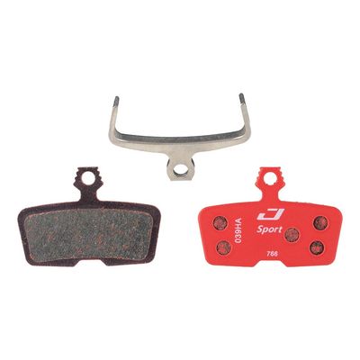 Jagwire, Disc Brake Pads - Sport, Disc Brake Pads, Shape: SRAM Code 2011+, Semi-Metallic, Pair
