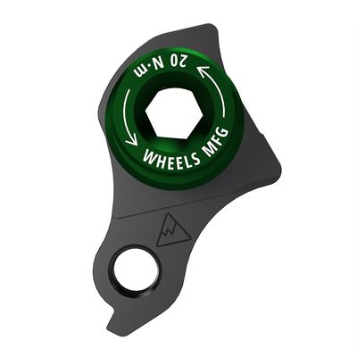 Wheels Manufacturing, DROPOUT-404-02 UDH, Derailleur Hanger, Green
