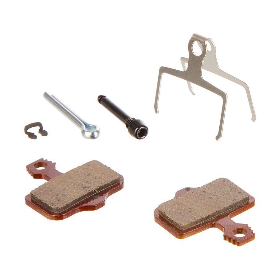 SRAM, 00.5315.035.020, Disc Brake Pads, Shape: SRAM Level/2 Piece Road, Organic Quiet, Aluminium, Small, Pair