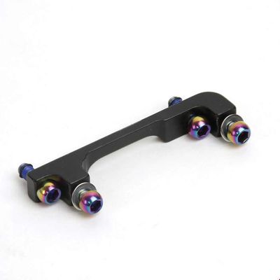 Avid, Post Bracket, Disc Brake Adaptor, Caliper: Post mount, Frame/Fork: Post mount, F200/R180, Rainbow