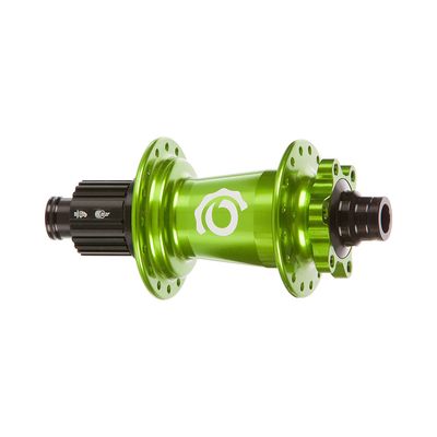 Industry Nine, Hydra Classic Boost 6B, Disc Hub, Rear, 32H, 12mm TA, 148mm, Shimano Micro Spline, Lime Green