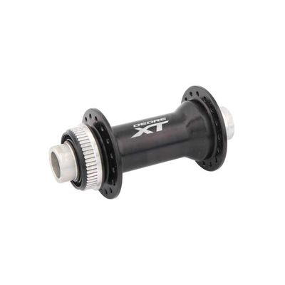 Shimano, Deore XT HB-M8010-B, Disc Hub, Front, 32H, 15mm TA, 110mm Boost, Black