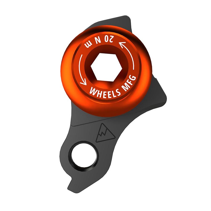 Wheels Manufacturing, DROPOUT-487, Derailleur Hanger, Orange