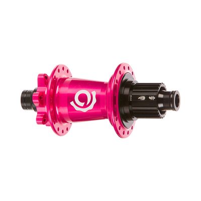 Industry Nine, Hydra Classic Boost 6B, Disc Hub, Rear, 28H, 12mm TA, 148mm, Shimano Micro Spline, Pink
