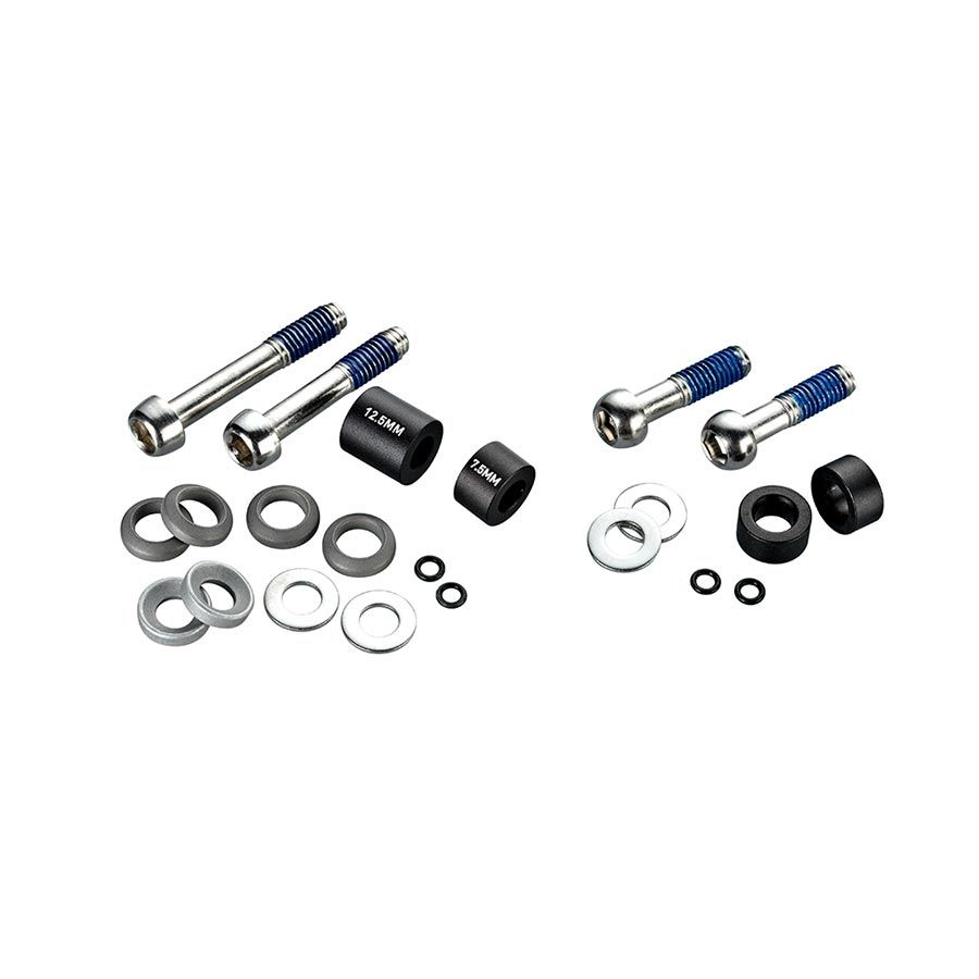 Avid, Post Spacer Set, 10 S (Front 170), Includes Stainless Caliper Mounting Bolts (CPS &amp; Standard)