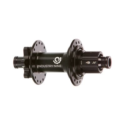 Industry Nine, 1/1 Classic Boost 6B, Disc Hub, Rear, 28H, 12mm TA, 148mm, Shimano Micro Spline, Black