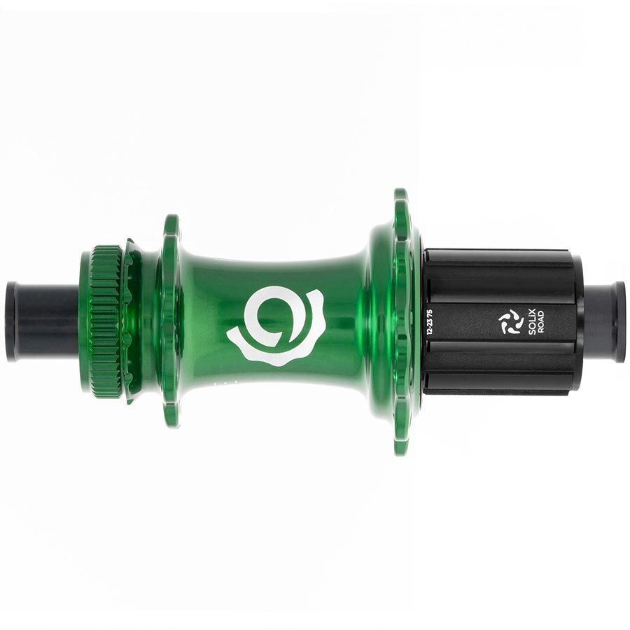 Industry Nine, Solix G Classic Rear HG11, Disc Hub, Rear, 28H, 12mm TA, 142mm, Shimano HG 11, Green