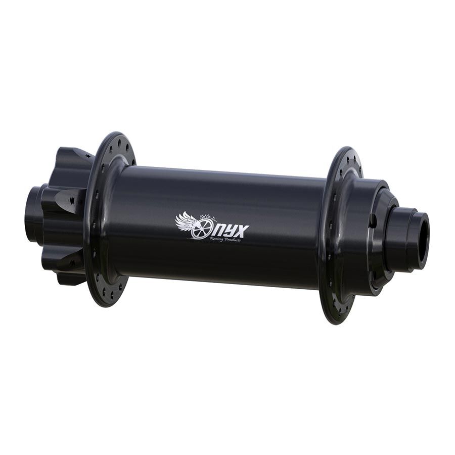 Onyx Racing Products, FAT, Disc Hub, Front, 32H, 15mm TA, 150mm, Black