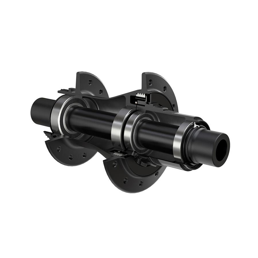 Zipp, ZR1, Disc Hub, Rear, 20H, 12mm TA, 142mm, Shimano Road 11, Black