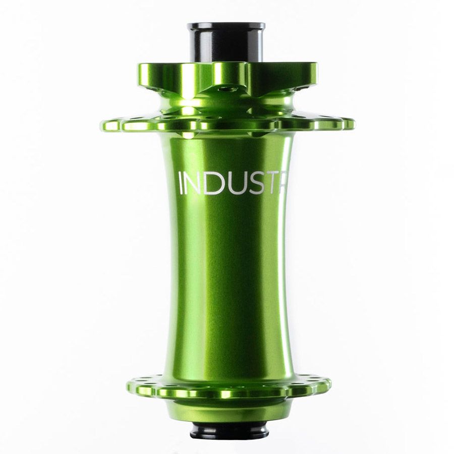 Industry Nine, Hydra 2 15x110, Disc Hub, Front, 32H, 15mm TA, 110mm Boost, Lime