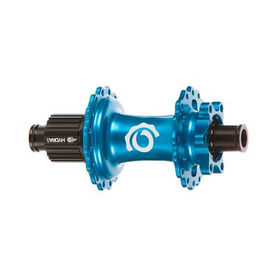 Industry Nine, Hydra 2 Boost MicroSpline, Disc Hub, Rear, 28H, 12mm TA, 148mm, Shimano Micro Spline, Turquoise