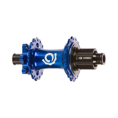 Industry Nine, Hydra 2 Boost MicroSpline, Disc Hub, Rear, 28H, 12mm TA, 148mm, Shimano Micro Spline, Blue