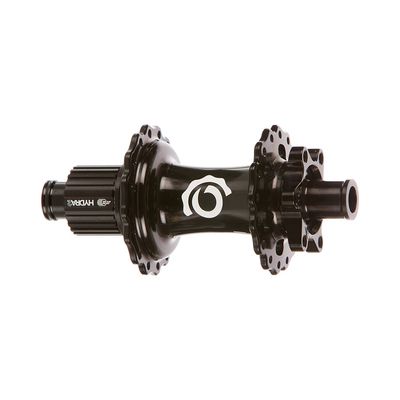 Industry Nine, Hydra 2 Boost MicroSpline, Disc Hub, Rear, 28H, 12mm TA, 148mm, Shimano Micro Spline, Black