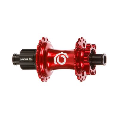 Industry Nine, Hydra 2 Boost MicroSpline, Disc Hub, Rear, 32H, 12mm TA, 148mm, Shimano Micro Spline, Red