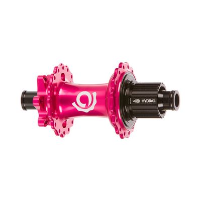 Industry Nine, Hydra 2 Boost MicroSpline, Disc Hub, Rear, 32H, 12mm TA, 148mm, Shimano Micro Spline, Pink
