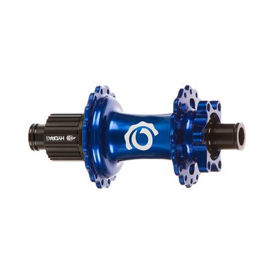 Industry Nine, Hydra 2 Boost MicroSpline, Disc Hub, Rear, 32H, 12mm TA, 148mm, Shimano Micro Spline, Blue
