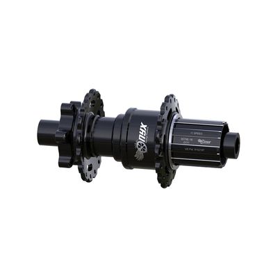 Onyx Racing Products, Vesper MTB Boost, Disc Hub, Rear, 32H, 12mm TA, 148mm, Shimano HG 11, Black