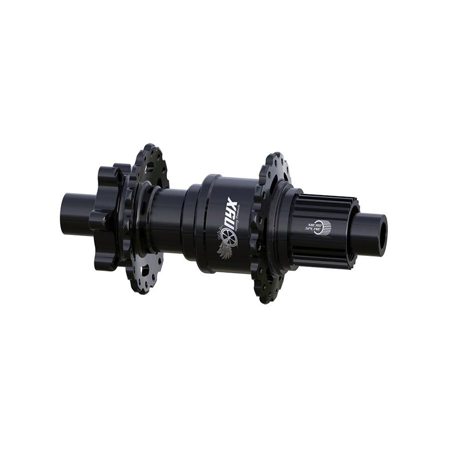 Onyx Racing Products, Vesper MTB Boost, Disc Hub, Rear, 32H, 12mm TA, 148mm, Shimano Micro Spline, Black